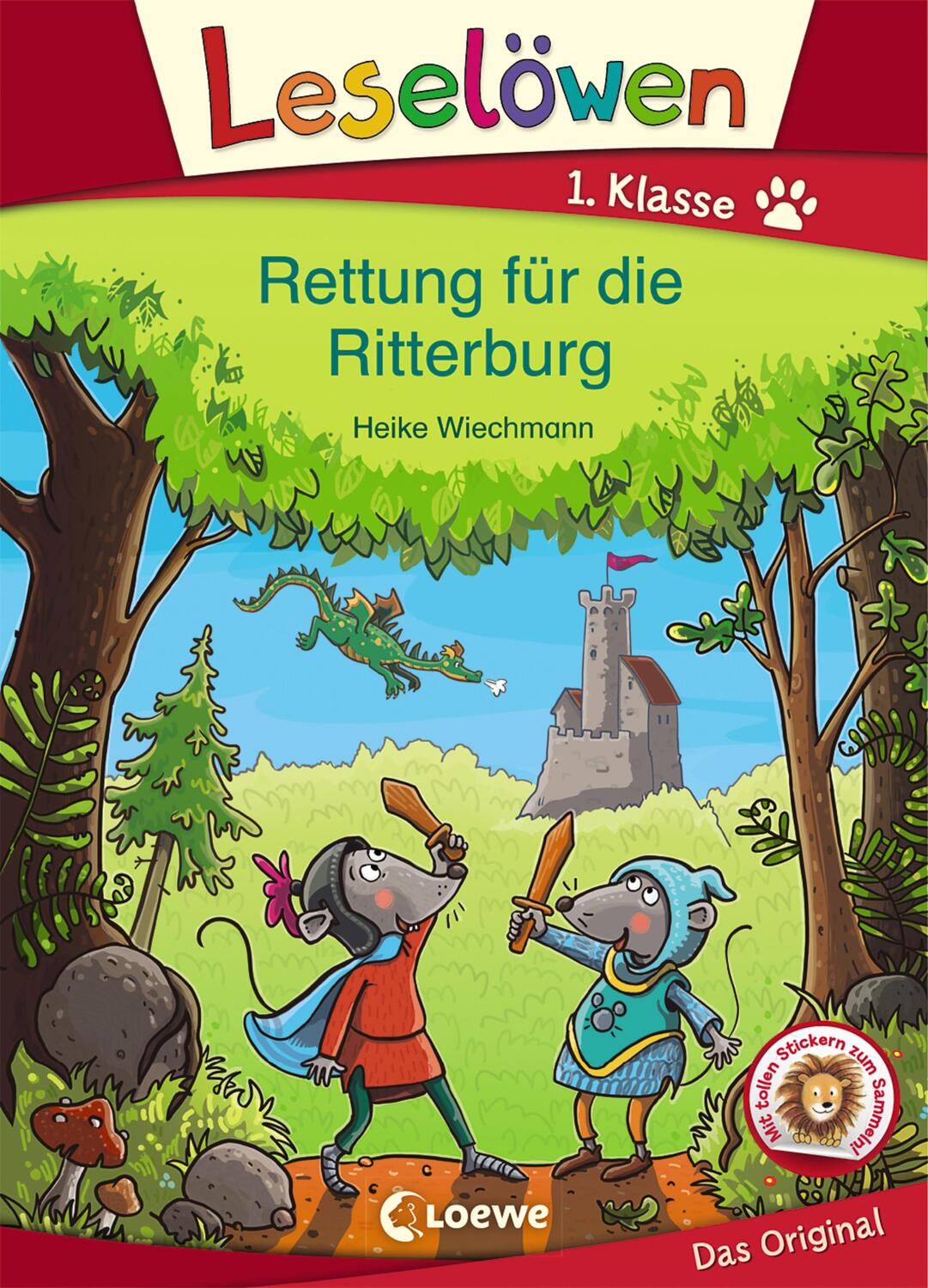 Cover: 9783785586167 | Leselöwen 1. Klasse - Rettung für die Ritterburg | Heike Wiechmann