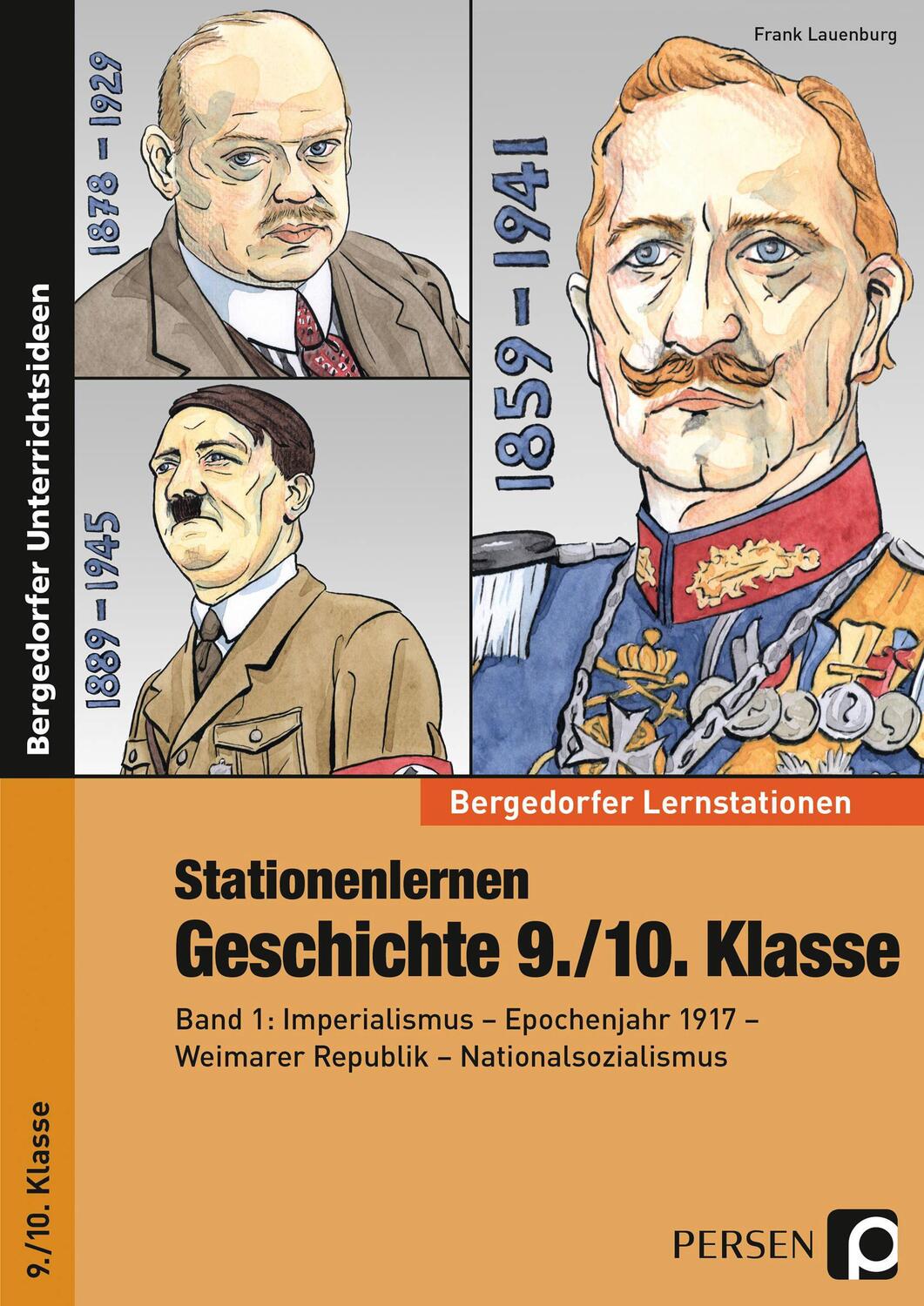 Cover: 9783403231530 | Stationenlernen Geschichte 9./10. Klasse - Band 1 | Frank Lauenburg