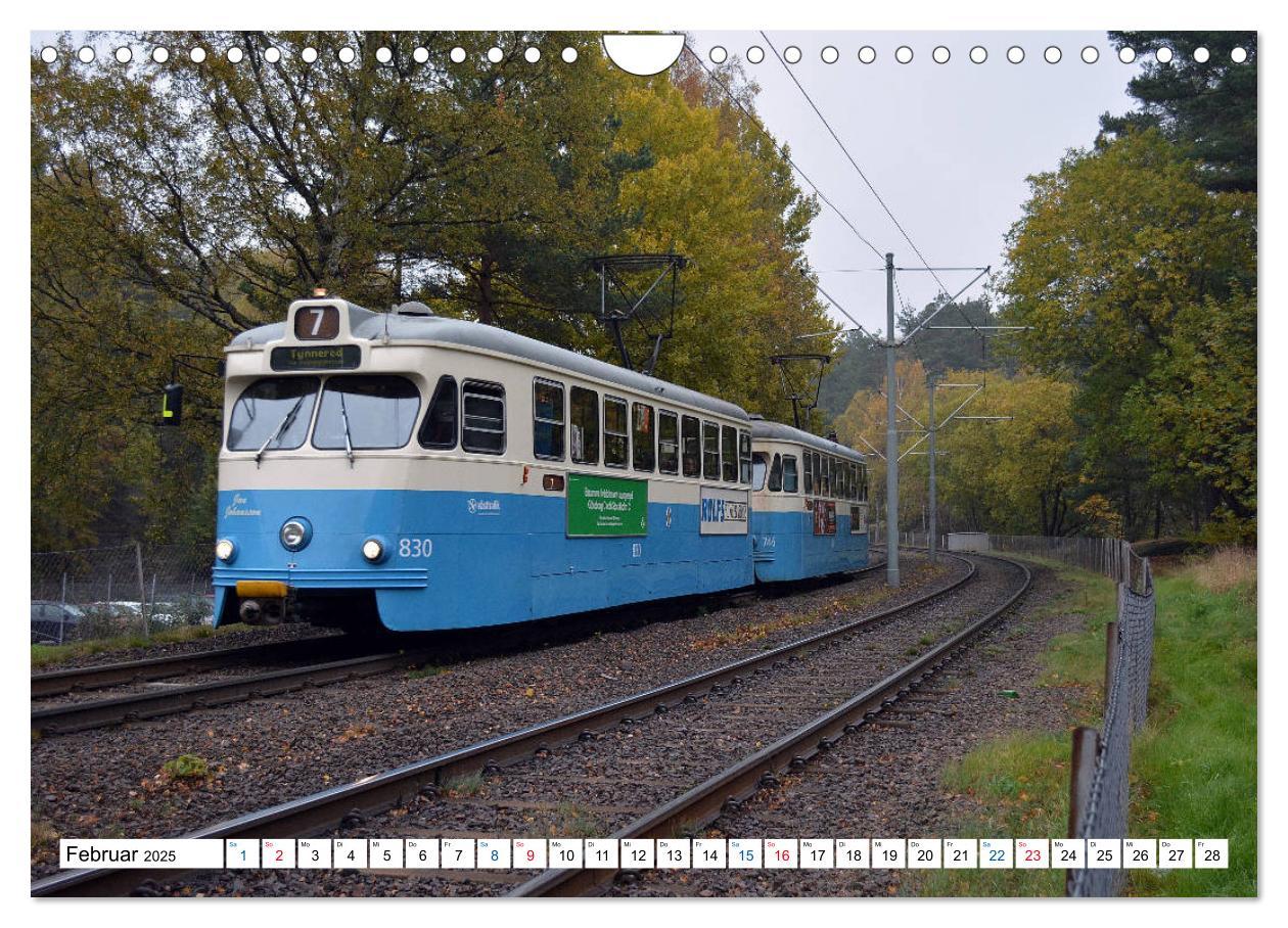 Bild: 9783435332519 | Die Göteborger Straßenbahn (Wandkalender 2025 DIN A4 quer),...