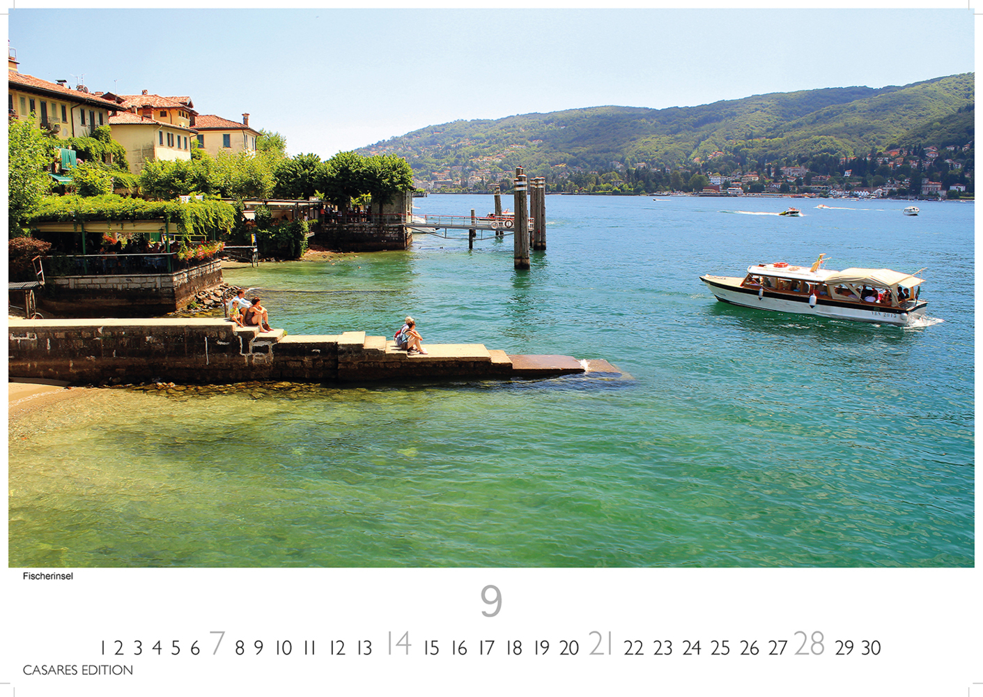 Bild: 9781835240083 | Lago Maggiore 2025 L 35x50cm | Kalender | 14 S. | Deutsch | 2025