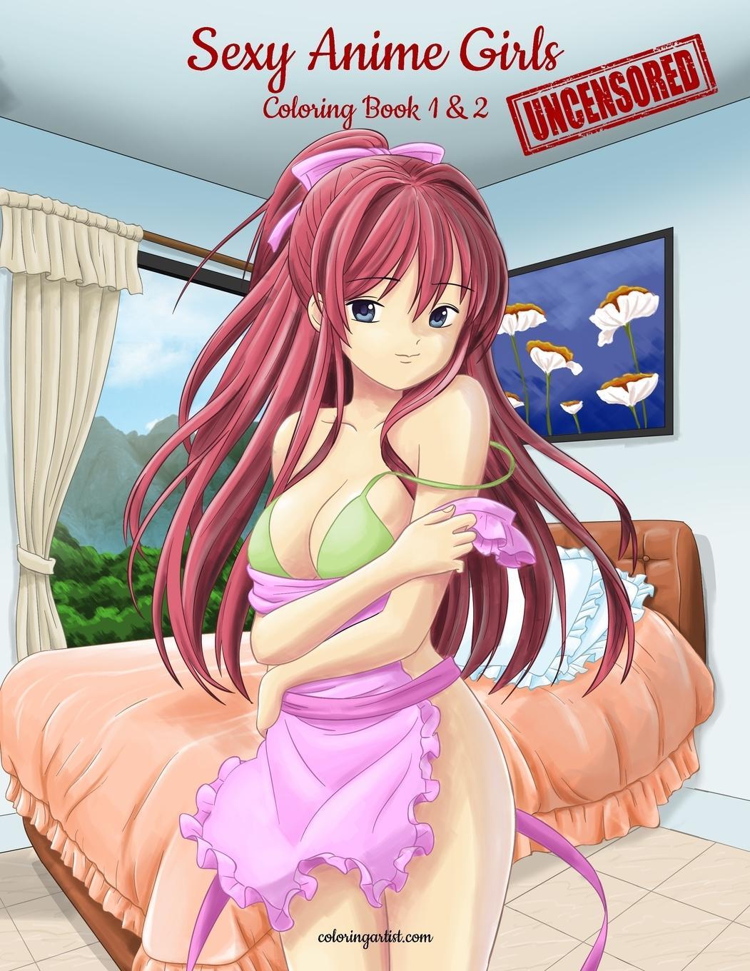 Cover: 9789082750614 | Sexy Anime Girls Uncensored Coloring Book for Grown-Ups 1 &amp; 2 | Snels