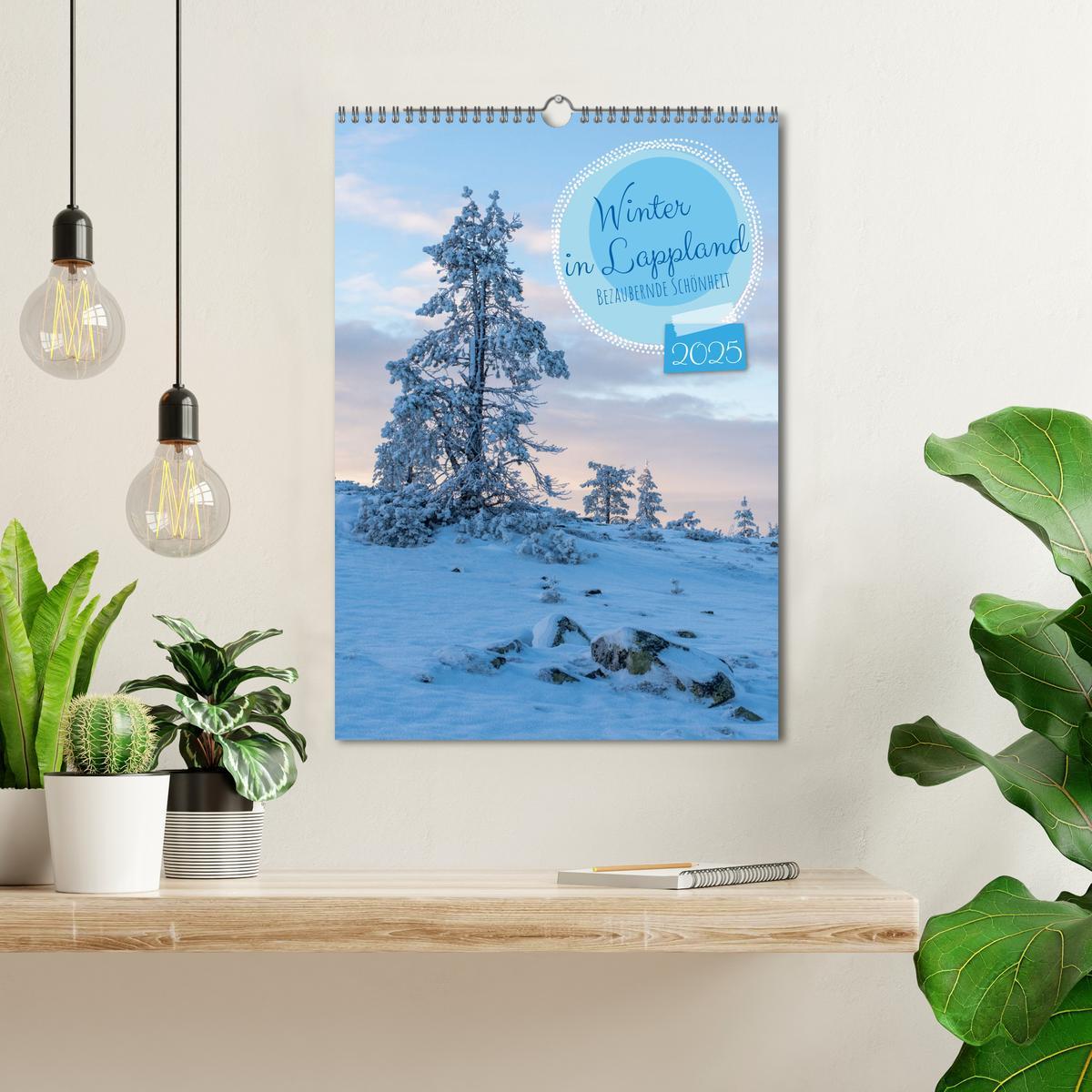 Bild: 9783435886258 | Winter in Lappland - Bezaubernde Schönheit (Wandkalender 2025 DIN...