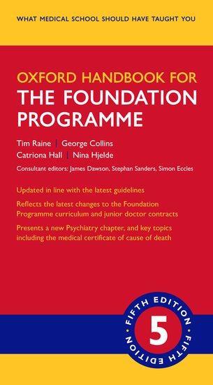 Cover: 9780198813538 | Oxford Handbook for the Foundation Programme | Catriona Hall (u. a.)