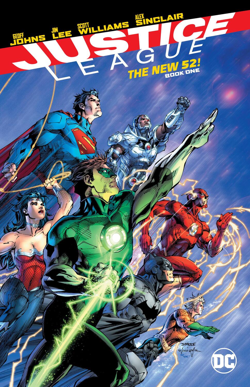 Cover: 9781779525741 | Justice League: The New 52 Book One | Geoff Johns (u. a.) | Buch