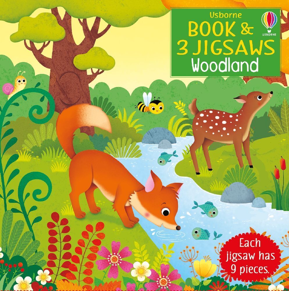 Cover: 9781474988780 | Usborne Book and 3 Jigsaws: Woodland | Sam Taplin | Buch | Englisch