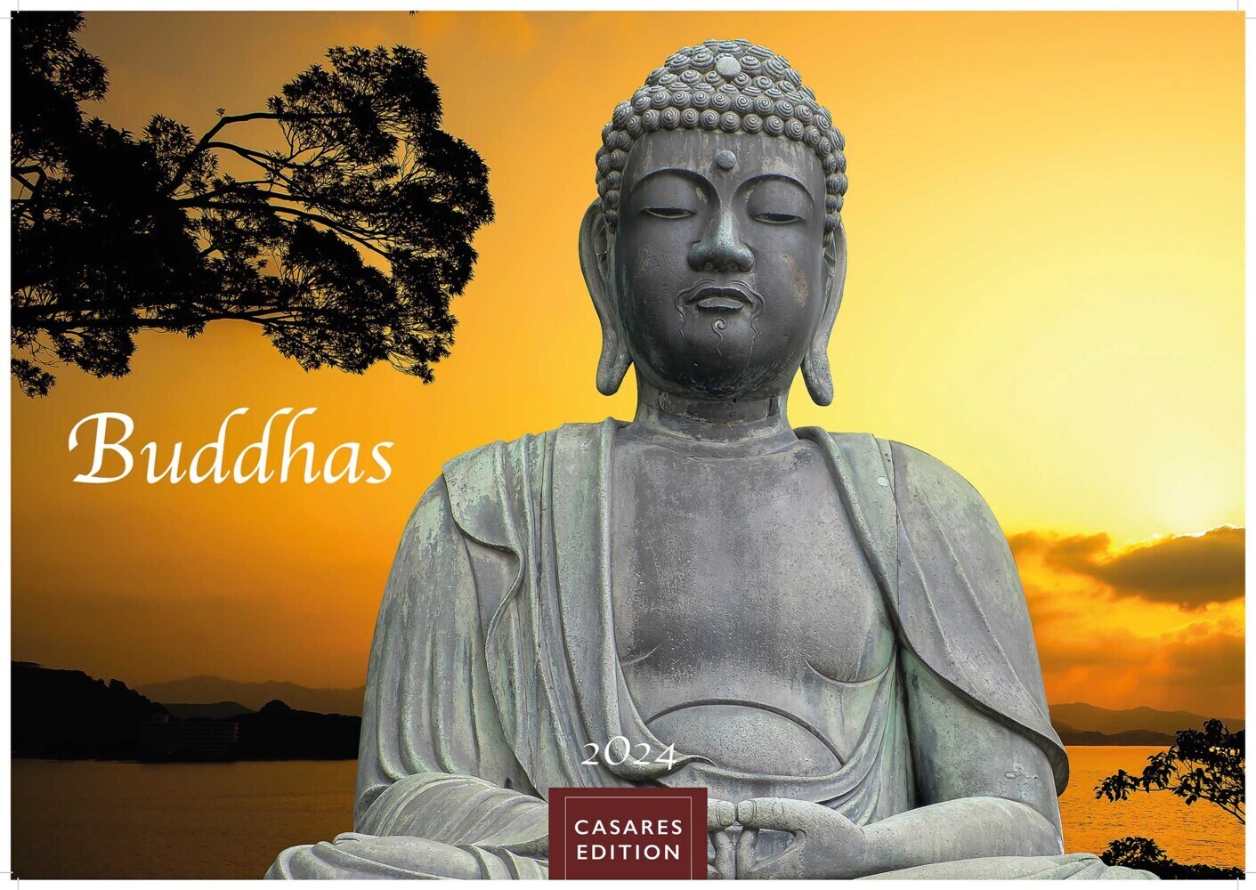 Cover: 9789918620906 | Buddhas 2024 L 35x50cm | Kalender | 14 S. | Deutsch | 2024