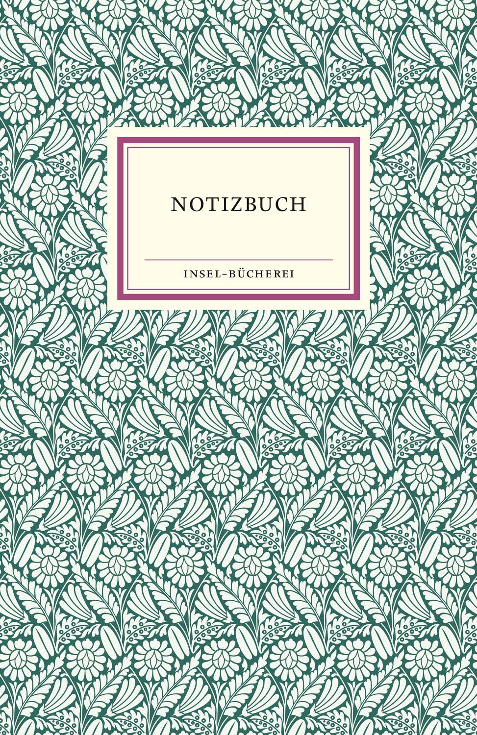Cover: 9783458179245 | Insel-Bücherei Notizbuch | Notizbücher | Insel-Bücherei | Deutsch