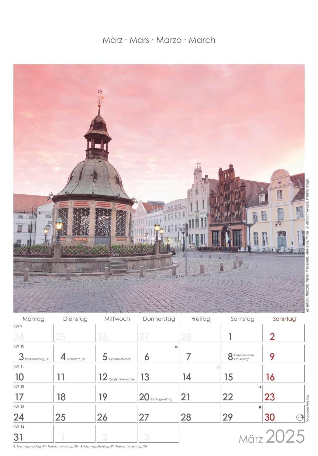 Bild: 4251732341169 | Mecklenburg-Vorpommern 2025 - Bild-Kalender 23,7x34 cm -...