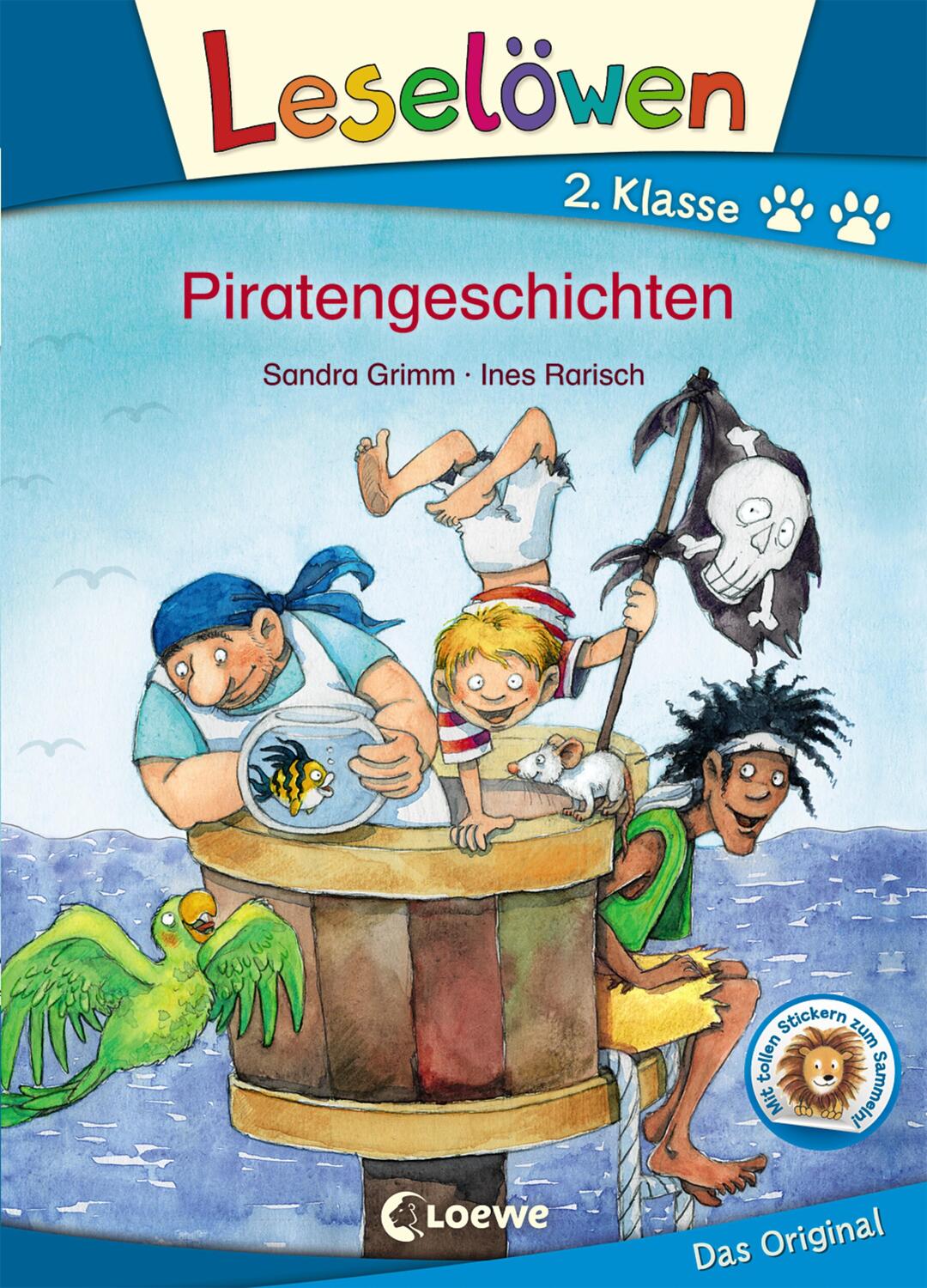 Cover: 9783785586044 | Leselöwen 2. Klasse - Piratengeschichten | Sandra Grimm | Buch | 2017