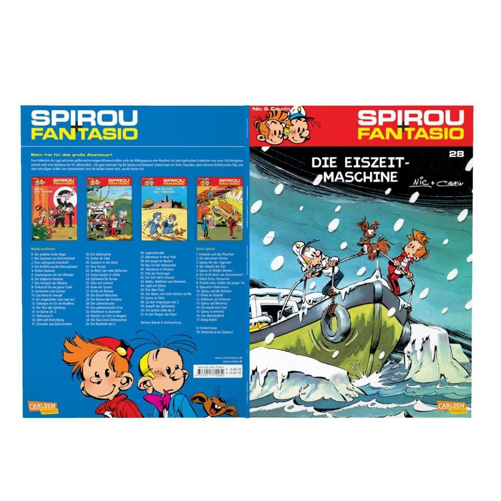 Bild: 9783551772282 | Spirou und Fantasio 28. Die Eiszeit-Maschine | (Neuedition) | Buch