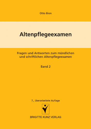 Cover: 9783899934342 | Altenpflegeexamen | Otto Bion | Buch | 284 S. | Deutsch | 2005