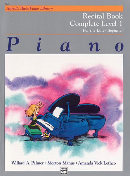 Cover: 38081000732 | Alfred's Basic Piano Library Recital 1 Complete | Palmer | Buch