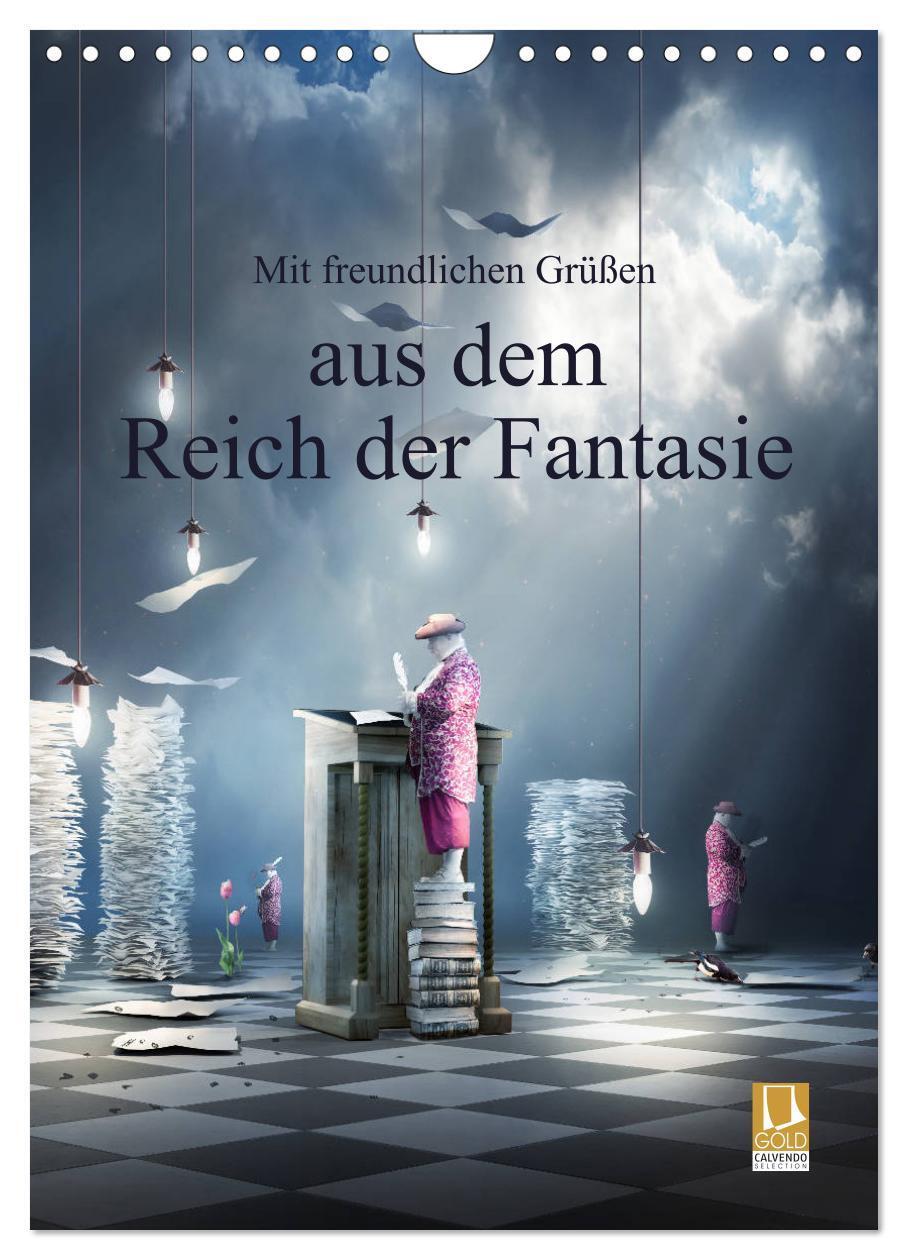 Cover: 9783383227028 | Mit freundlichen Grüßen aus dem Reich der Fantasie (Wandkalender...