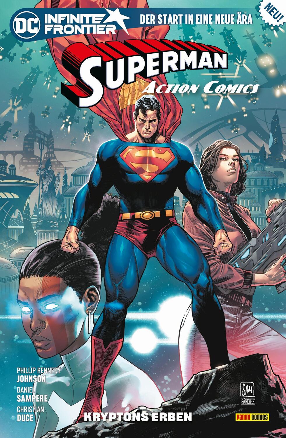Cover: 9783741628252 | Superman - Action Comics | Bd. 1 (2. Serie): Kryptons Erben | Buch