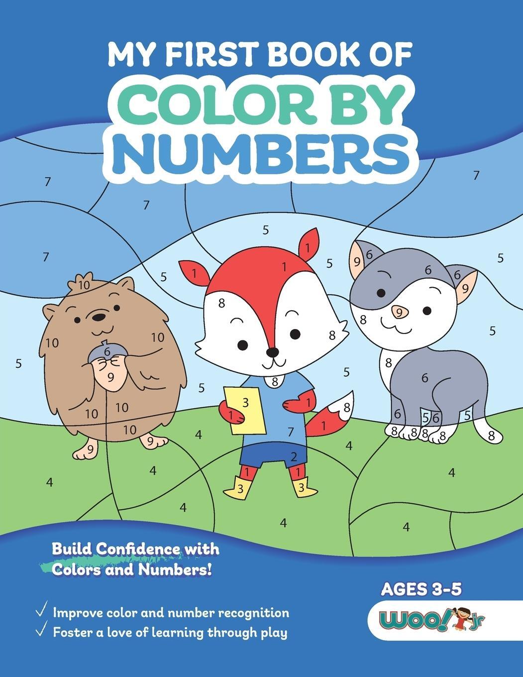 Cover: 9781642507157 | My First Book of Color by Numbers | Woo! Jr. Kids Activities | Buch
