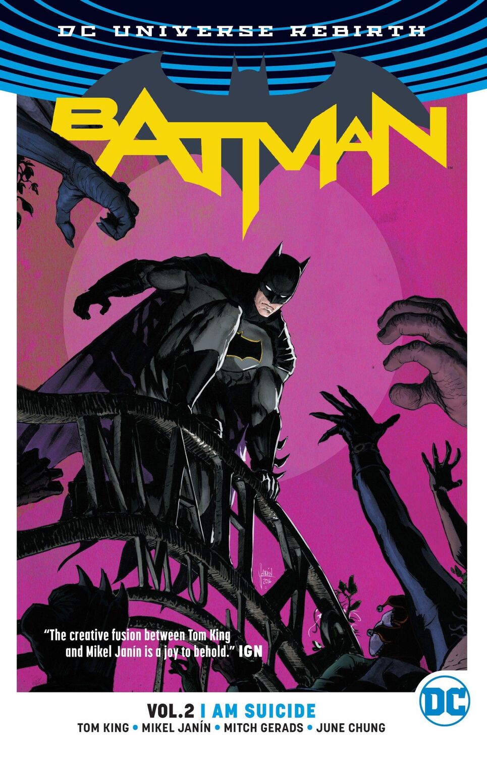 Cover: 9781401268541 | Batman Vol. 2: I Am Suicide (Rebirth) | Tom King | Taschenbuch | 2017