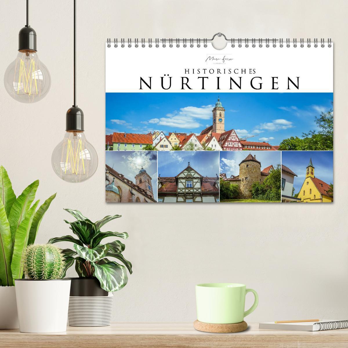 Bild: 9783435125708 | Historisches Nürtingen 2025 (Wandkalender 2025 DIN A4 quer),...