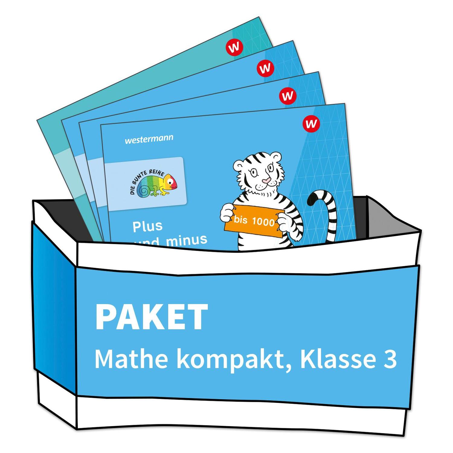 Cover: 9783141176797 | DIE BUNTE REIHE - Mathematik. Paket Mathe kompakt Klasse 3 | Broschüre