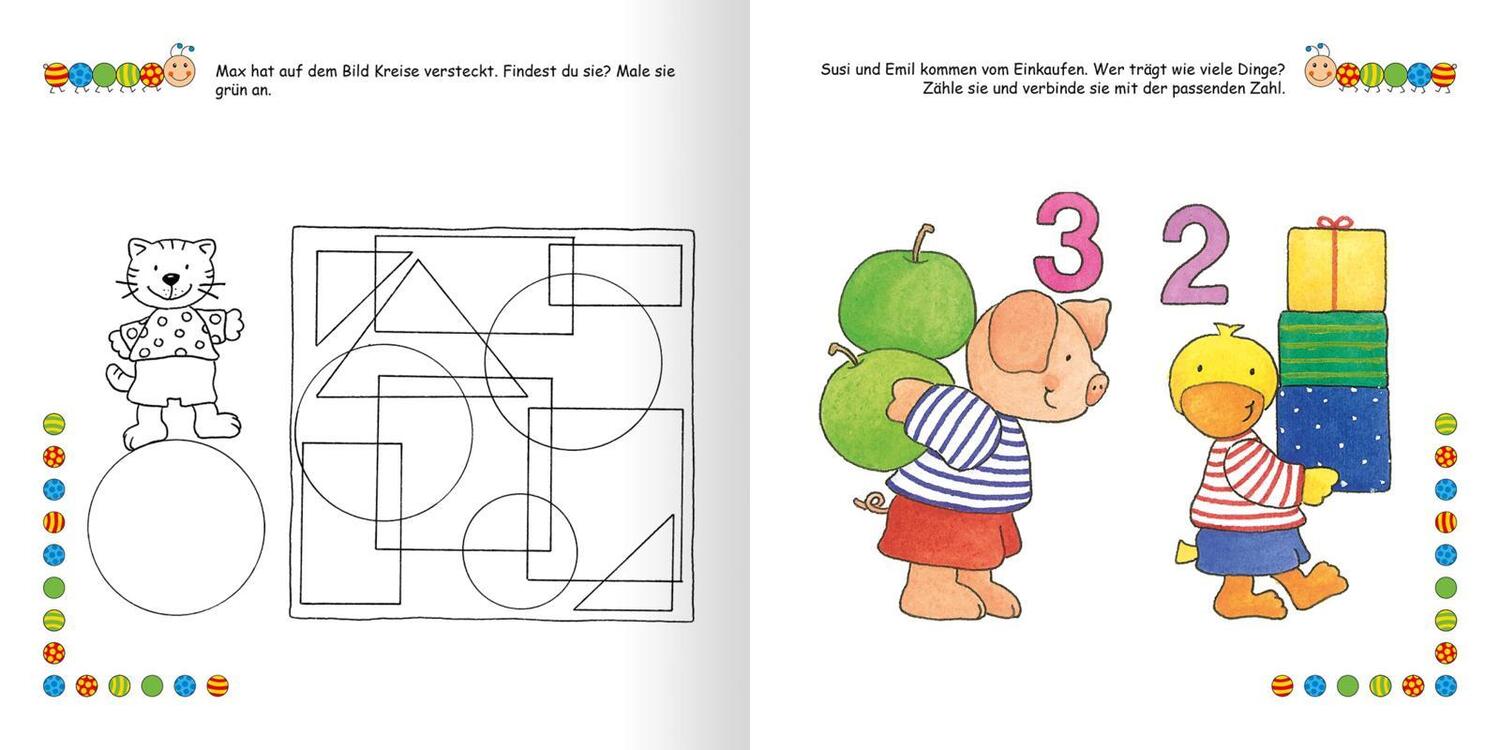 Bild: 9783845841748 | Lernraupe - Mein großes Übungsbuch für den Kindergarten | Taschenbuch