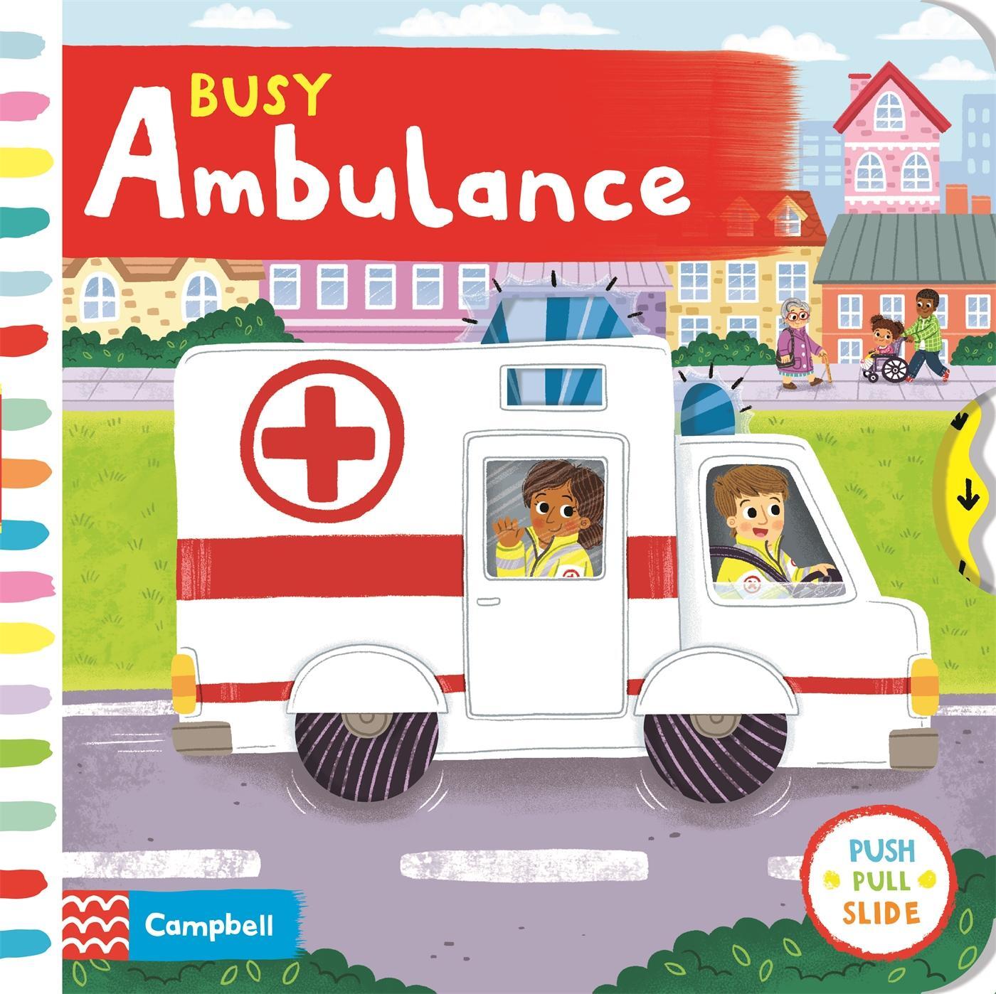 Cover: 9781529017694 | Busy Ambulance | Campbell Books | Buch | Campbell Busy Books | 2021