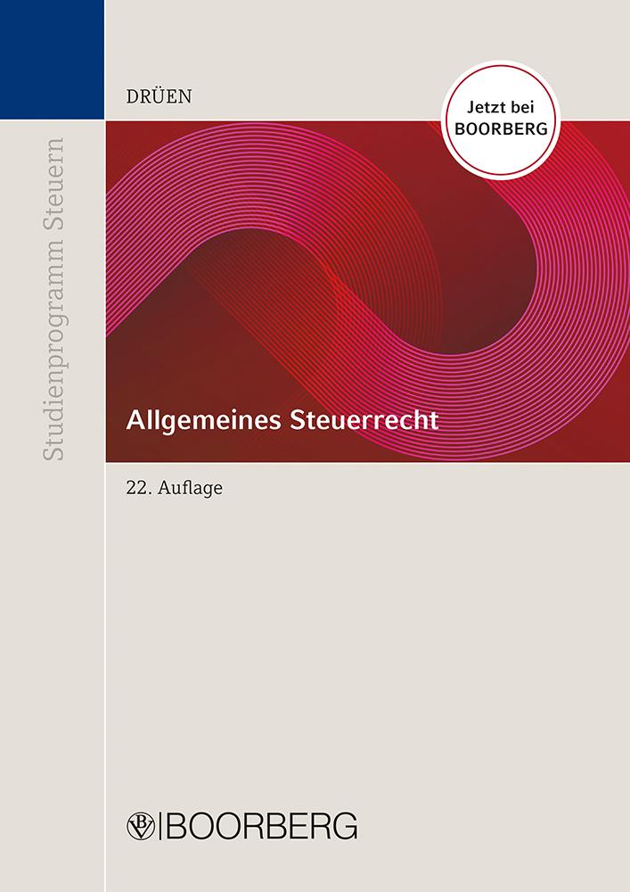 Cover: 9783415076266 | Allgemeines Steuerrecht | Klaus-Dieter Drüen | Taschenbuch | 304 S.