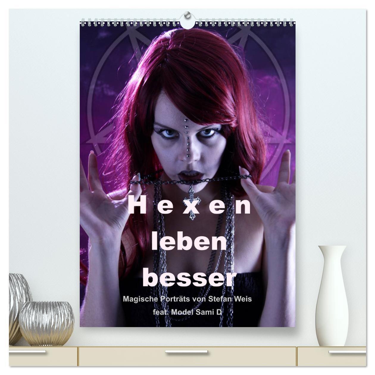 Cover: 9783383414879 | Hexen leben besser (hochwertiger Premium Wandkalender 2024 DIN A2...