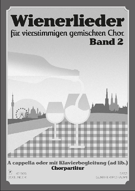 Cover: 9790012411796 | Wienerlieder - Band 2 | für vierstimmig gemischten Chor | Chorpartitur