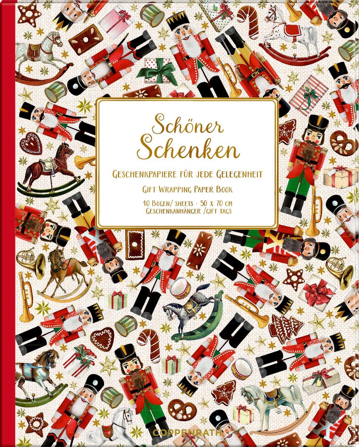 Cover: 4050003956749 | Geschenkpapier-Buch. Weihnachtliche Geschenkpapiere | Barbara Behr