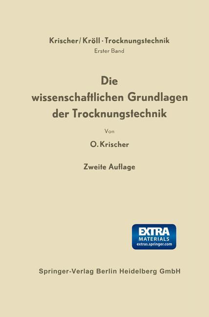 Cover: 9783662238998 | Die wissenschaftlichen Grundlagen der Trocknungstechnik | Taschenbuch