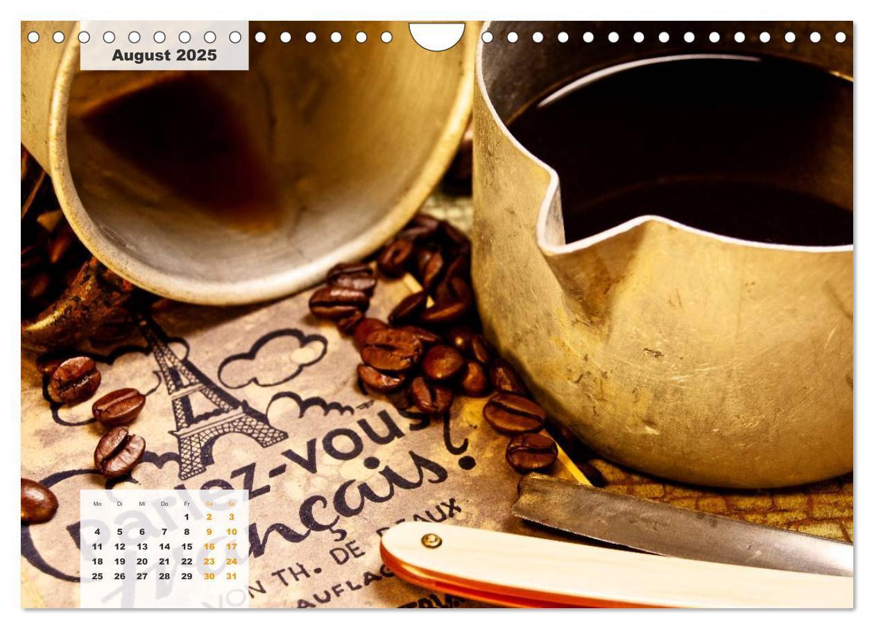 Bild: 9783435811984 | KAFFEE 2025 (Wandkalender 2025 DIN A4 quer), CALVENDO Monatskalender