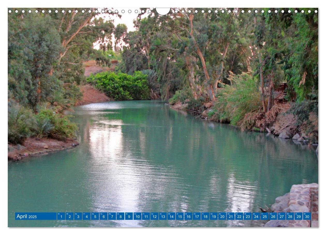 Bild: 9783435299256 | See Genezareth und Jordan-Fluss. Orte der Bibel (Wandkalender 2025...