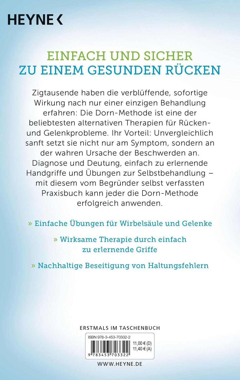 Bild: 9783453703322 | Die ganzheitliche Dorn-Methode | Dieter Dorn | Taschenbuch | Deutsch