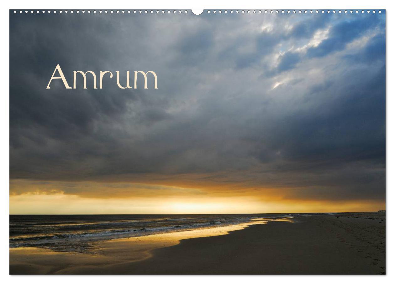 Cover: 9783435826872 | Amrum (Wandkalender 2025 DIN A2 quer), CALVENDO Monatskalender | 2025