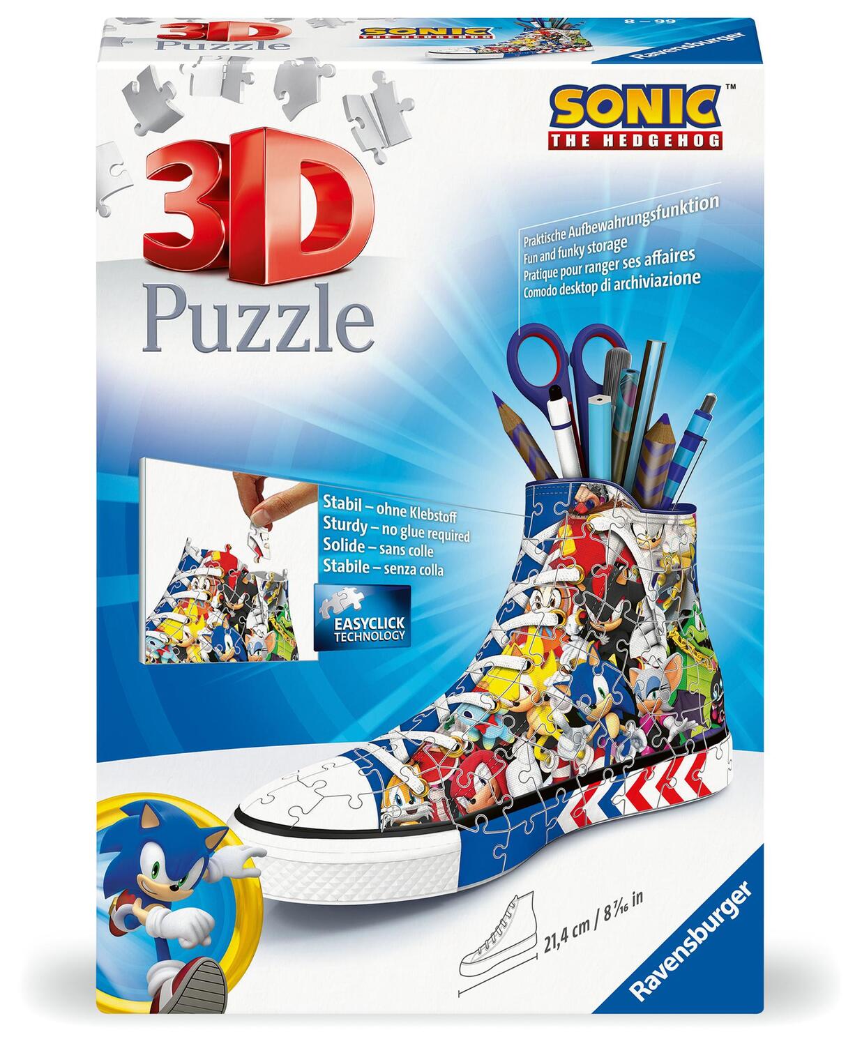 Cover: 4005556115938 | Ravensburger 3D Puzzle 11593 - Sneaker Sonic - Praktischer...