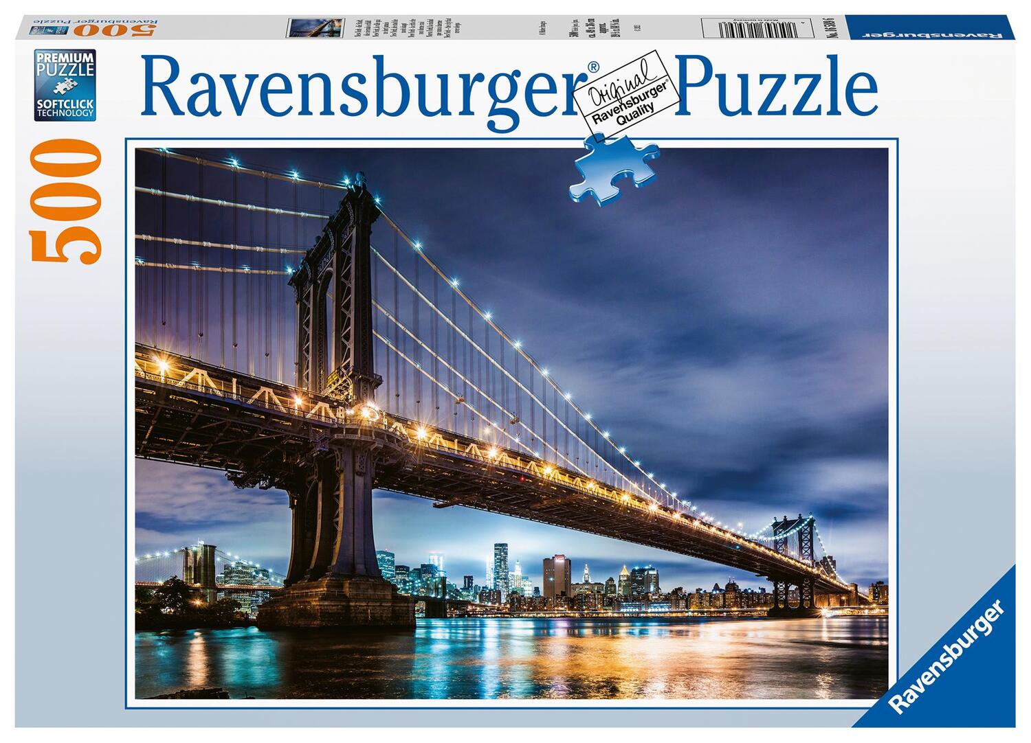 Cover: 4005556165896 | Ravensburger Puzzle 16589 - New York - die Stadt, die niemals...