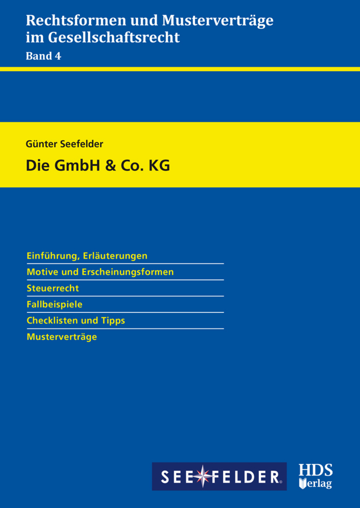 Cover: 9783955542504 | Die GmbH &amp; Co. KG | Günter Seefelder | Taschenbuch | XII | Deutsch