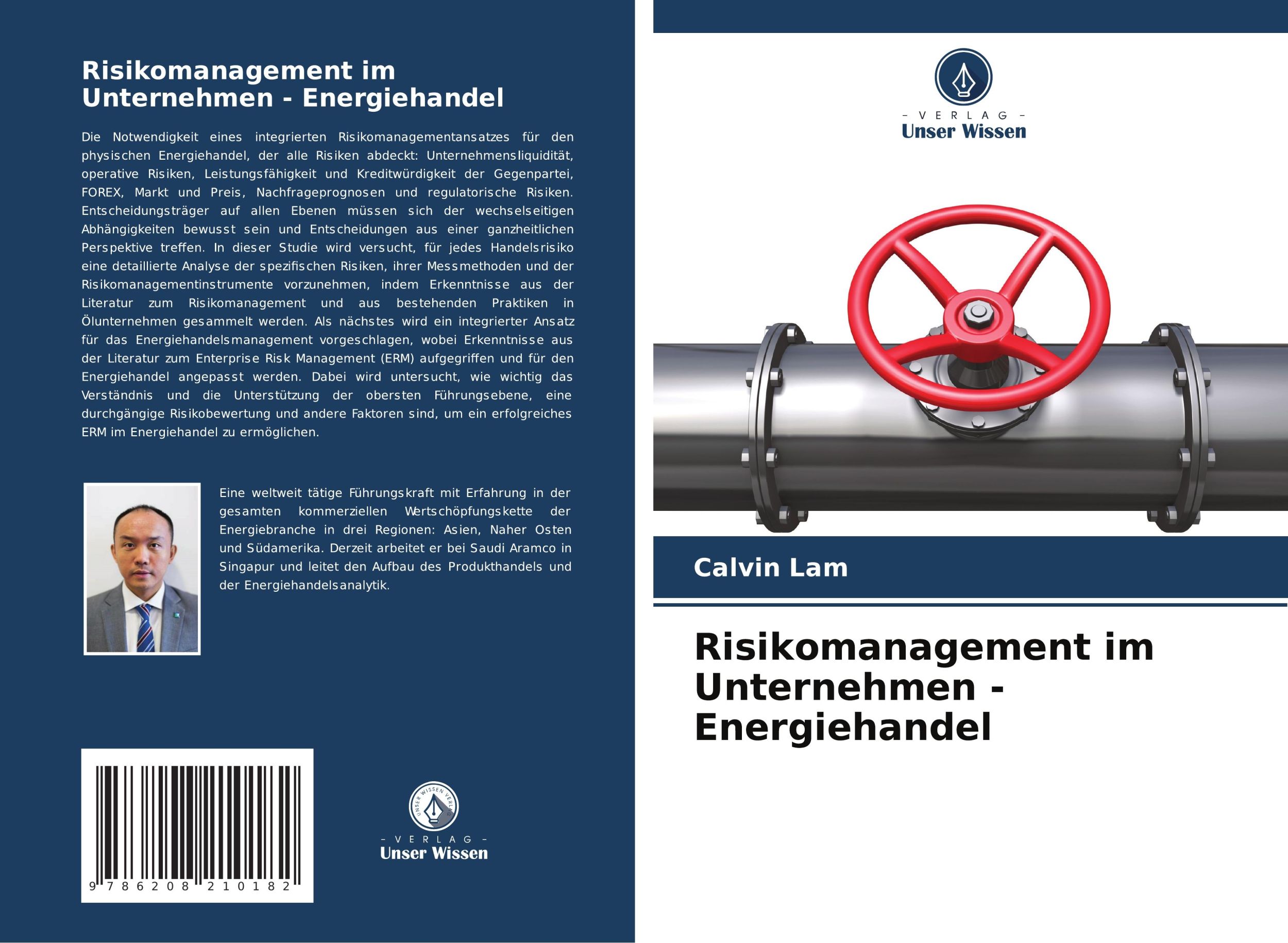 Cover: 9786208210182 | Risikomanagement im Unternehmen - Energiehandel | Calvin Lam | Buch