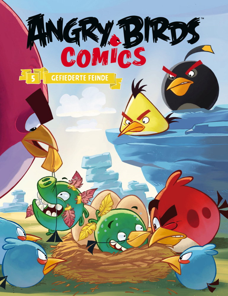 Cover: 9783864256912 | Angry Birds - Gefiederte Feinde (Comics) | Jan Bratenstein | Buch