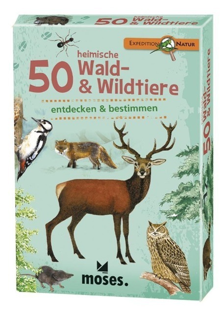 Cover: 4033477097392 | Expedition Natur. 50 heimische Wald- & Wildtiere | Carola von Kessel
