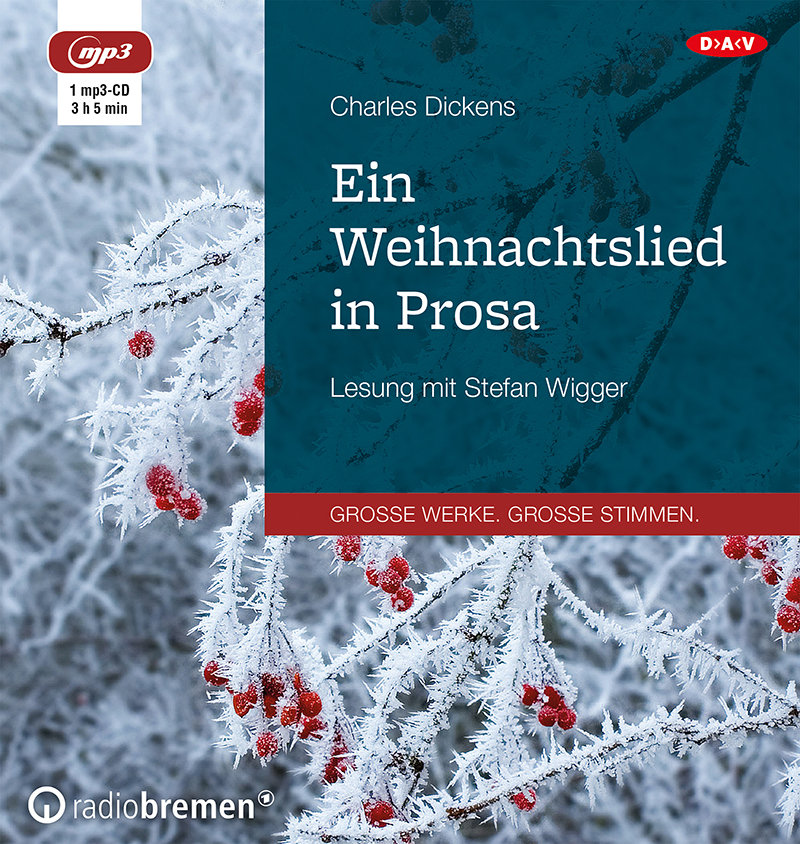 Cover: 9783862318766 | Ein Weihnachtslied in Prosa, 1 Audio-CD, 1 MP3 | Charles Dickens | CD