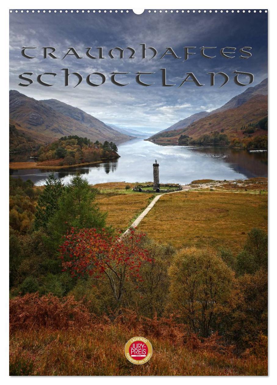 Cover: 9783383565908 | Traumhaftes Schottland (Wandkalender 2024 DIN A2 hoch), CALVENDO...