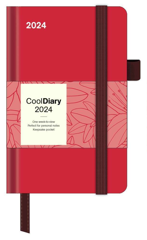 Cover: 4002725987686 | Crimson 2024 - Diary - Buchkalender - Taschenkalender - 9x14 | Verlage