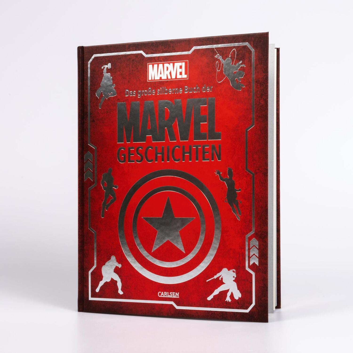 Bild: 9783551281180 | Marvel: Das große silberne Buch der MARVEL-Geschichten | Walt Disney