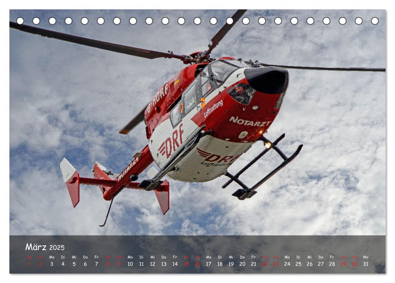 Bild: 9783383991615 | Der Rettungsdienst (Tischkalender 2025 DIN A5 quer), CALVENDO...