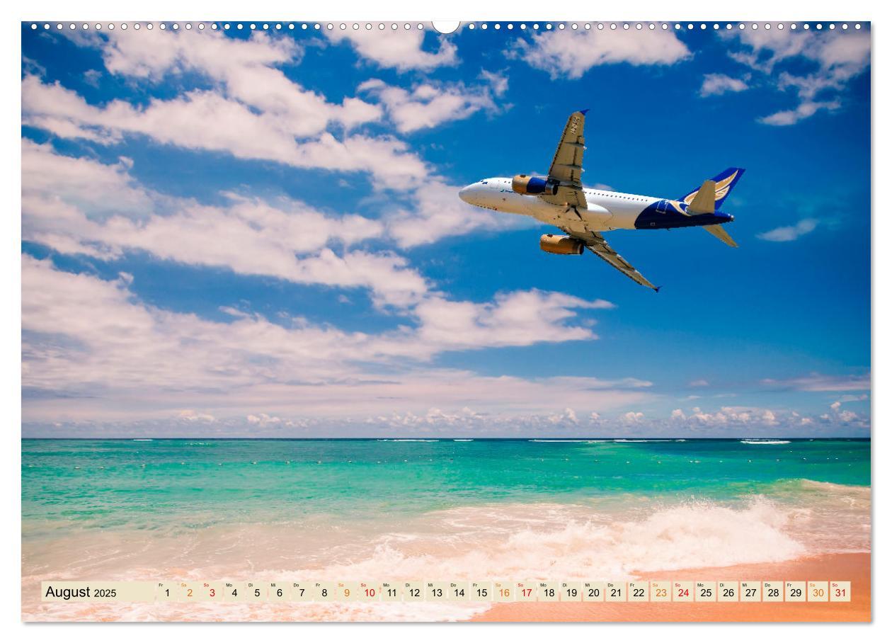 Bild: 9783383963469 | Flugzeuge - ab in den Urlaub (Wandkalender 2025 DIN A2 quer),...