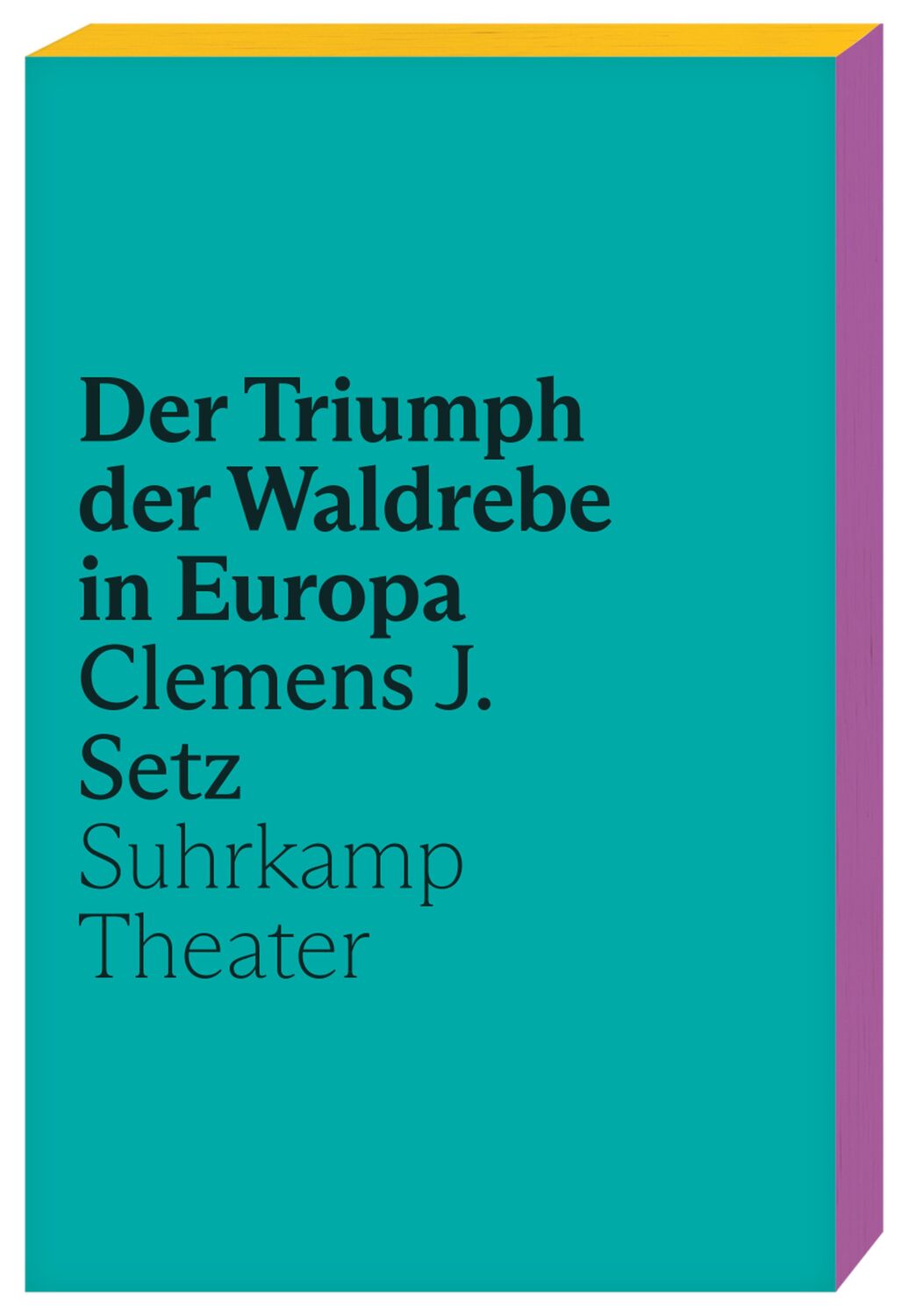Cover: 9783518430972 | Der Triumph der Waldrebe in Europa | Clemens J. Setz | Taschenbuch