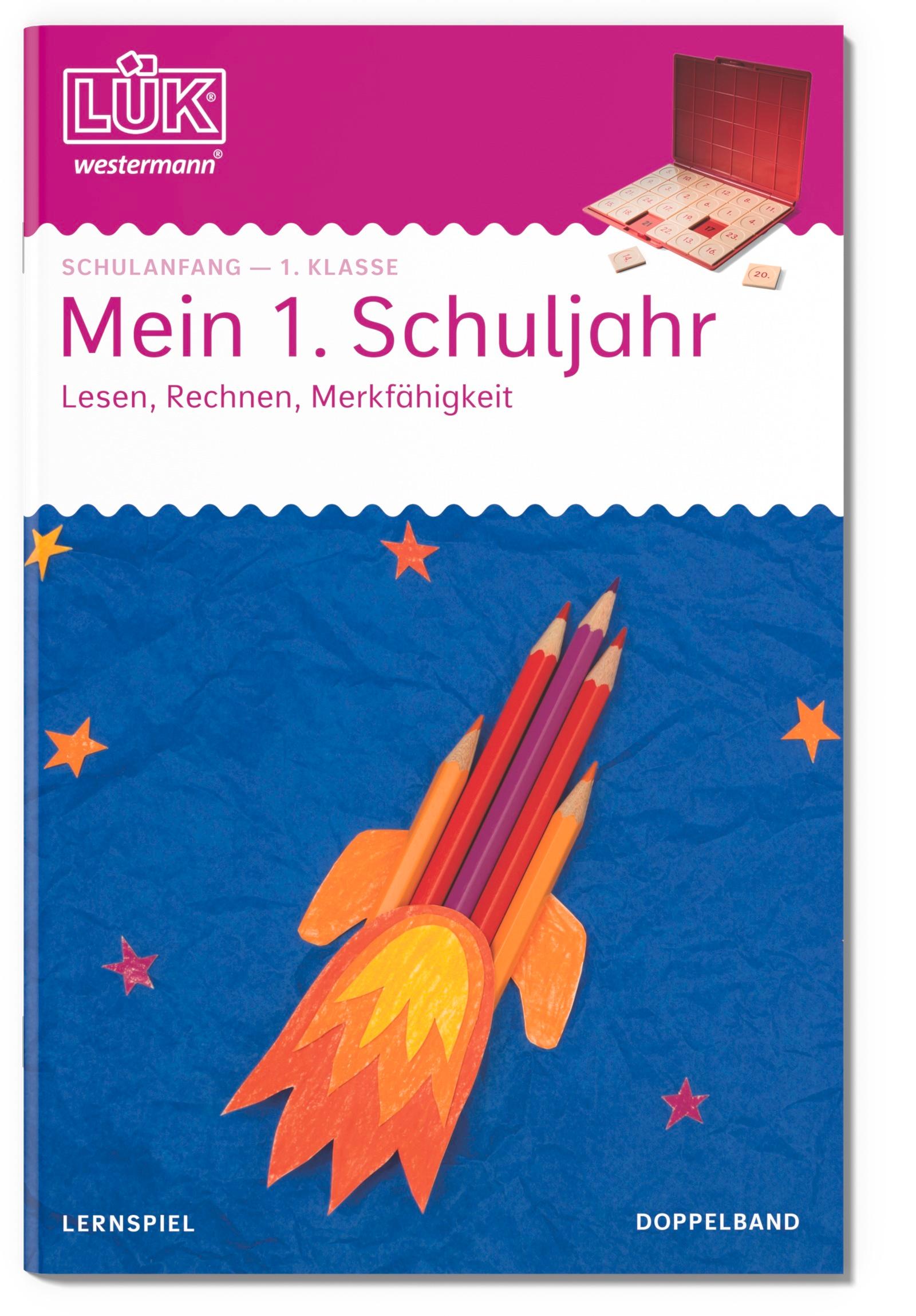 Cover: 9783072449311 | LÜK - 1. Klasse - Deutsch/ Mathematik Mein 1. Schuljahr (Doppelband)