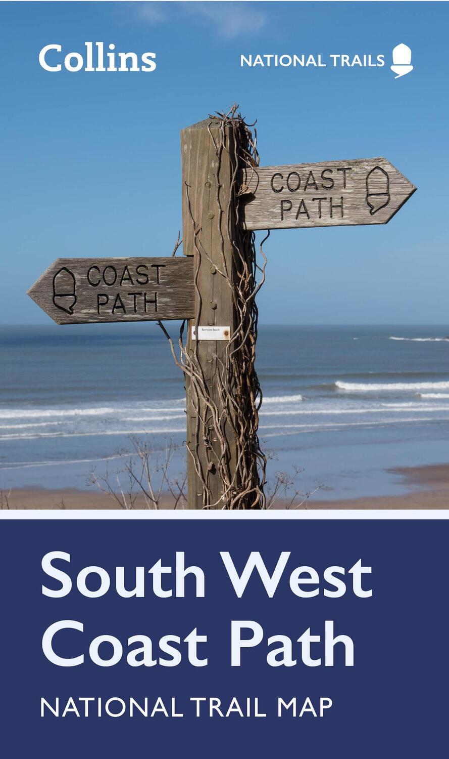 Cover: 9780008603007 | South West Coast Path National Trail Map | Collins Maps | (Land-)Karte
