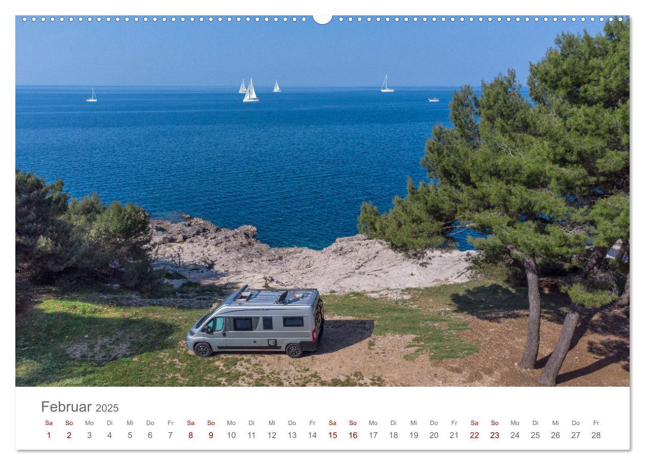 Bild: 9783383909146 | Wohnmobil Träume - Camping, Vanlife, Roadtrips (Wandkalender 2025...