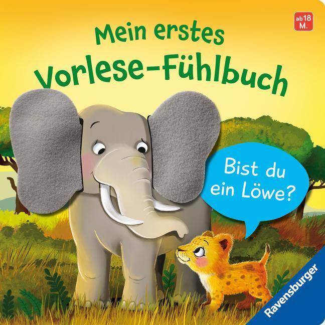 Cover: 9783473416622 | Mein erstes Vorlese-Fühlbuch: Bist du ein Löwe? | Kathrin Lena Orso